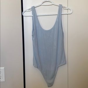 Baby Blue Babaton/Aritzia Bodysuit (Size Medium)
